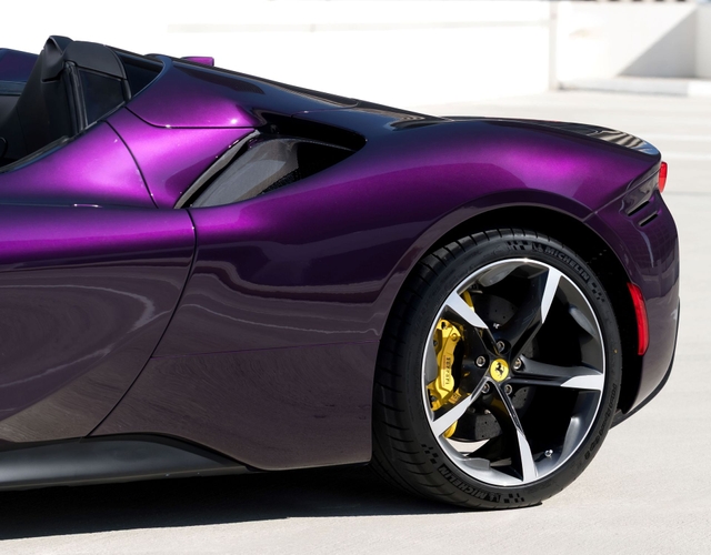 The Allure of Viola Hong Kong on the SF90 Spider
