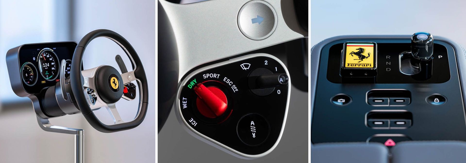 Smart Ferrari Ferrari Luce: Revealing Interior & Interface Design